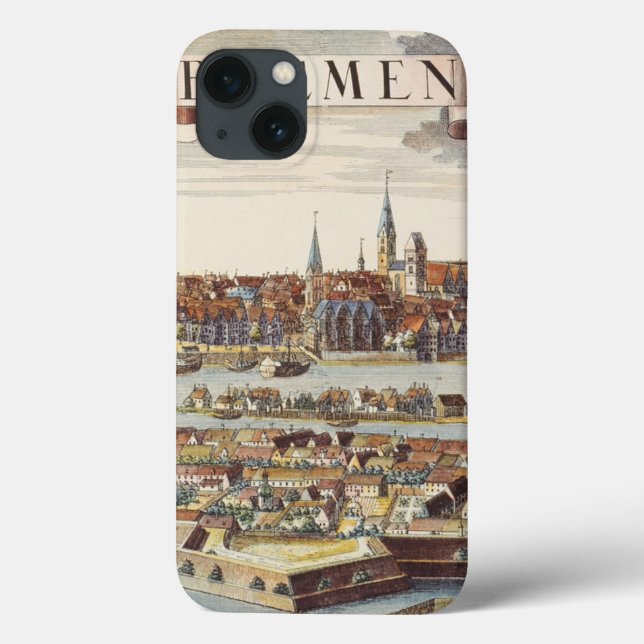 Bremen, Tyskland, 1719 (Baksida)