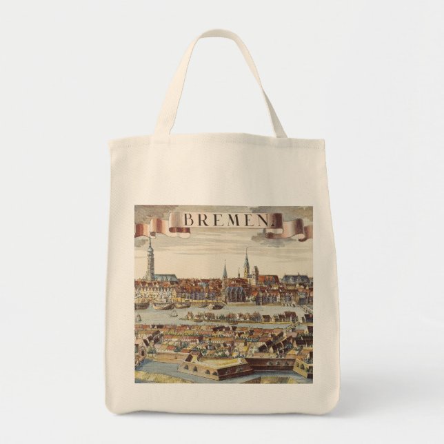 Bremen Tyskland, 1719 Tygkasse (Framsidan)