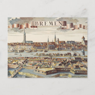 Bremen, Tyskland, 1719 Vykort