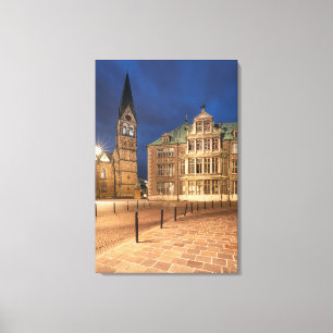 Bremen Tyskland Canvastryck