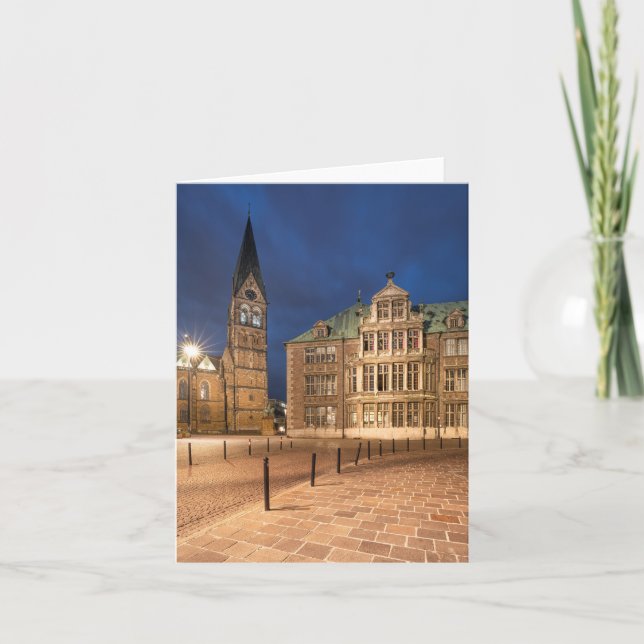 Bremen Tyskland Kort (Framsida)