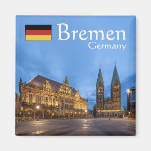 Bremen Tyskland Souvenir Magnet
