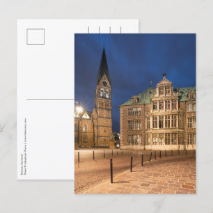 Bremen Tyskland Vykort
