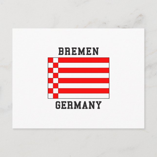Bremen Tyskland Vykort (Framsida)