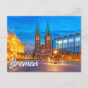 Bremen, Tyskland Vykort