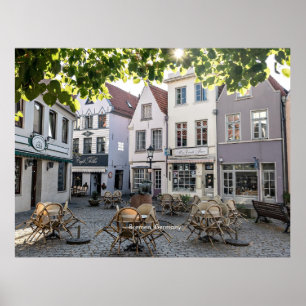 Bremen, Tysklant, historiskt centrum, Poster