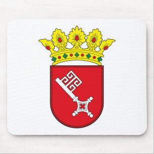 Bremen vapensköld Mousepad Musmatta