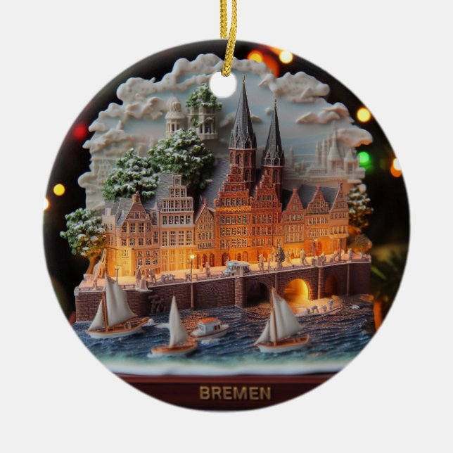 Bremen Wonderland: 3D jul Ornament (Framsidan)