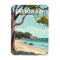 Bremer Bay Australia Travel Art Vintage