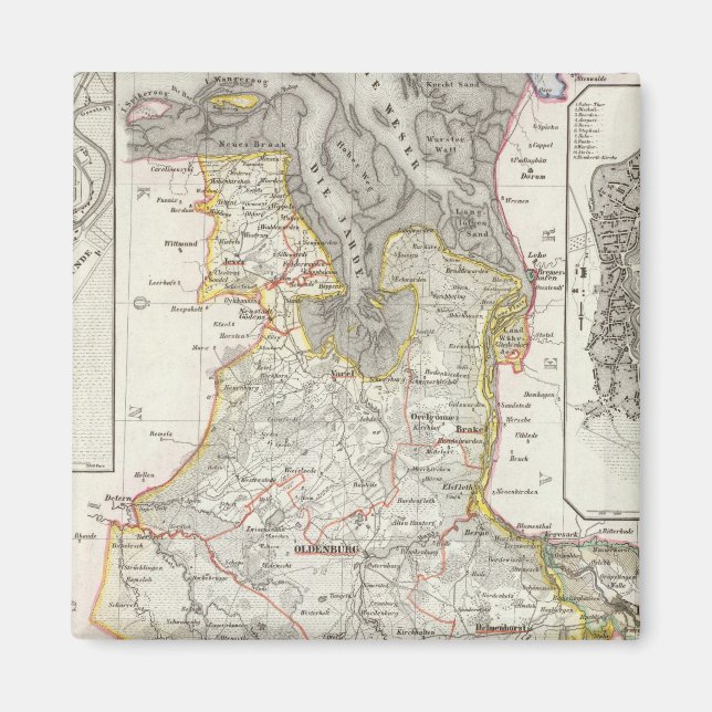 Bremerhaven Tyskland Magnet (Framsidan)