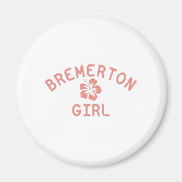 Bremerton Rosa Girl Magnet
