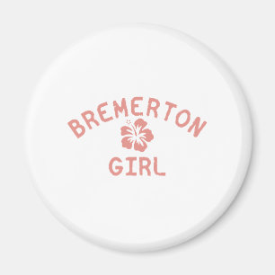 Bremerton Rosa Girl Magnet