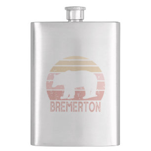 Bremerton Washington Retro Bear Fickplunta