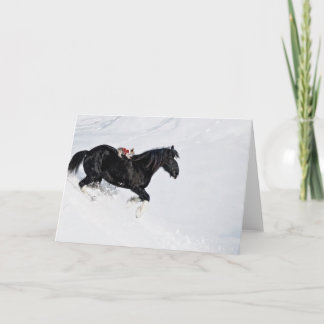 Brenda Lee och Lucy jul 1 Helgkort