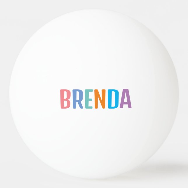 Brenda Pingisboll (Framsidan)