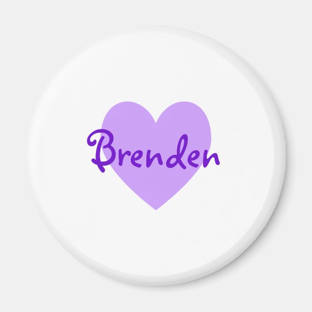 Brenden i Lila Magnet (Framsidan)
