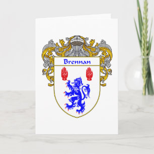 Brennan Jackar om Arm (Mantled) Helgkort