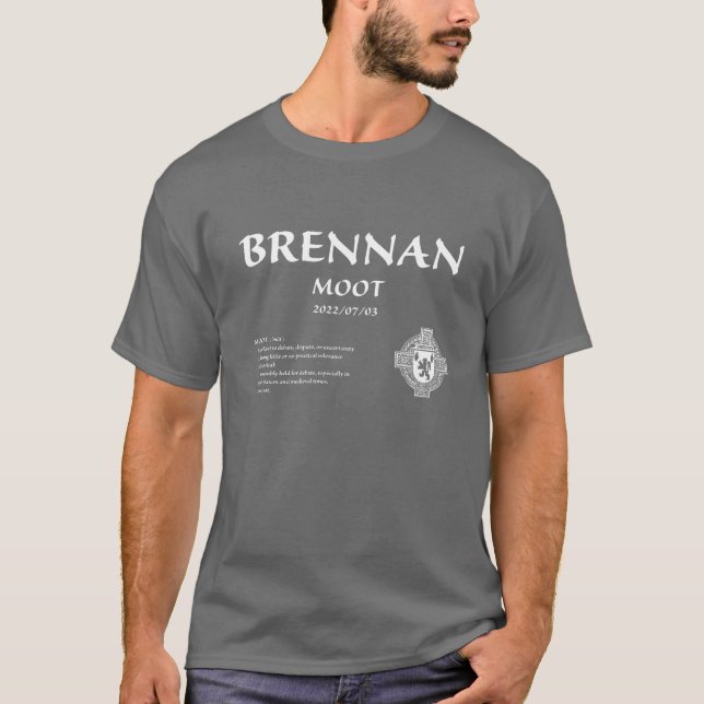Brennan Moot version 2A T Shirt (Framsida)