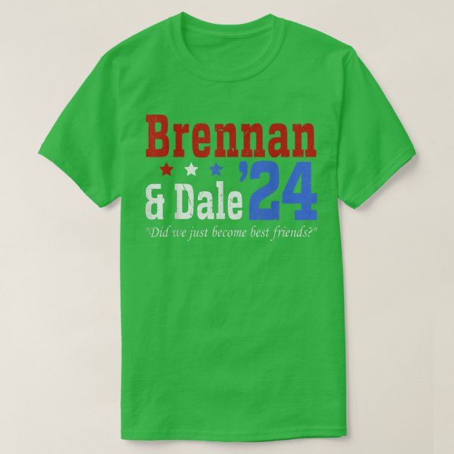 Brennan Valection Dale 2024 Funny Support T Shirt (Design framsida)