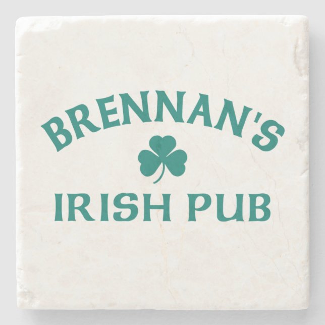 Brennans Irish Pub Stenunderlägg (Framsidan)