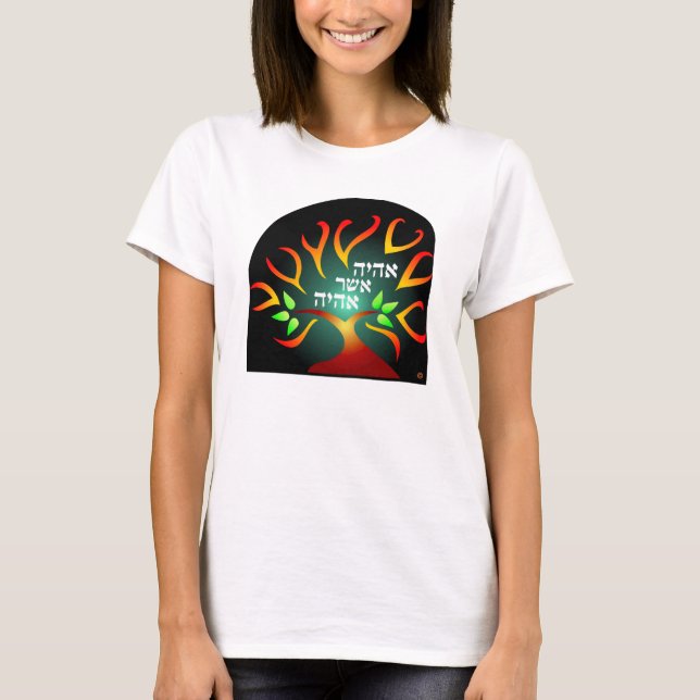 Brennender Dornbusch Tee Shirt (Framsida)