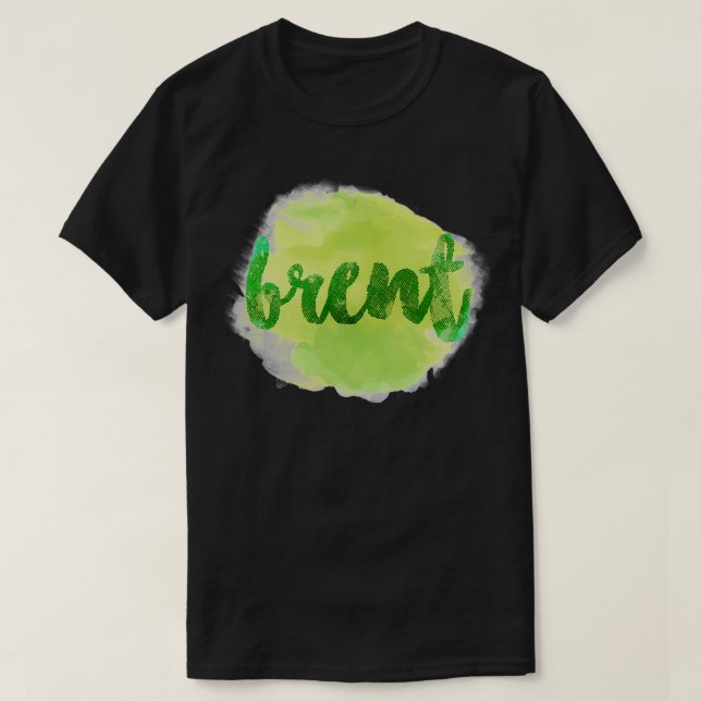 BRENT-Grönt T Shirt (Design framsida)