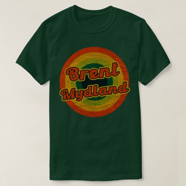 Brent mydland t shirt (Design framsida)