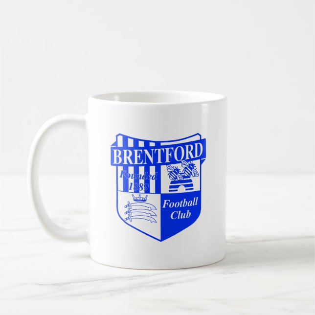 Brentford FC Fläkt Mugg - Retro Edition (Vänster)