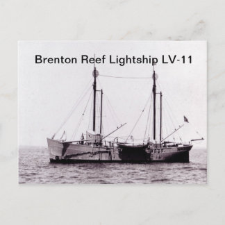 Brenton Reef Lightship LV-11 vykort