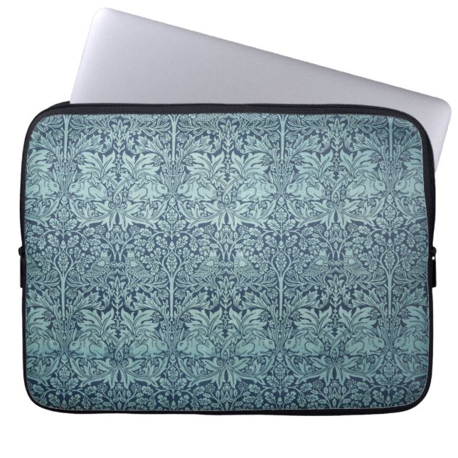 Brer Rabbit av William Morris, textilmönster Laptop Fodral (Framsidan)