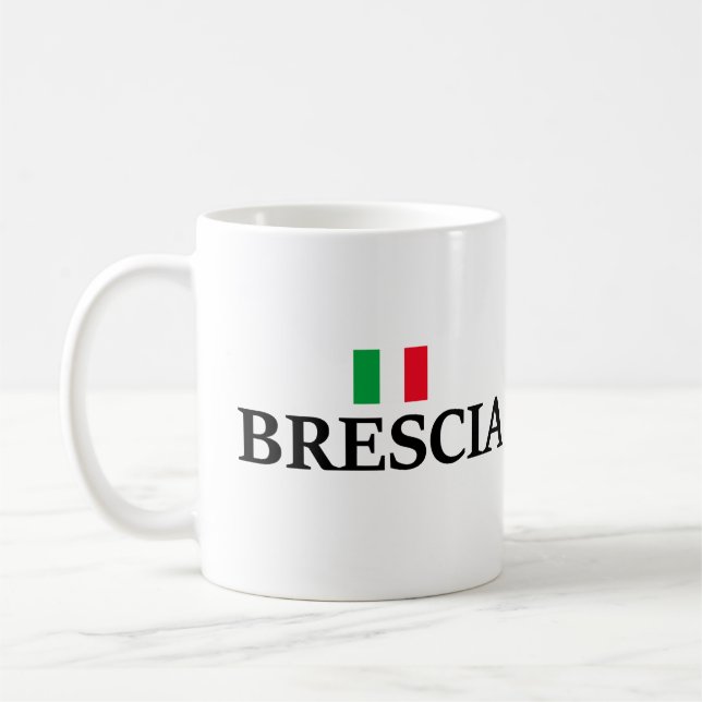 Brescia Italien Kaffemugg (Vänster)