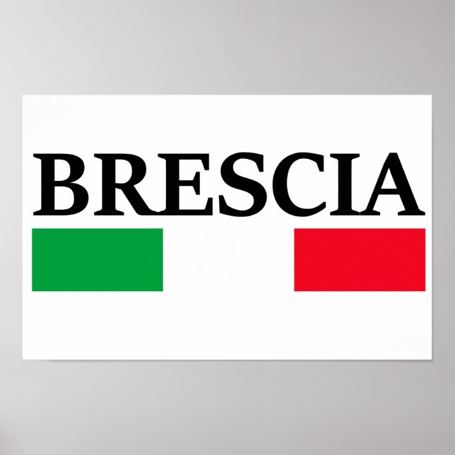Brescia Italien Poster (Framsidan)