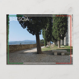 Brescias slott - Italien Vykort