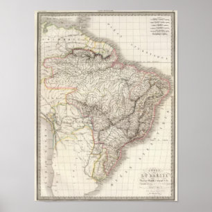 Bresil - Brasilien Poster