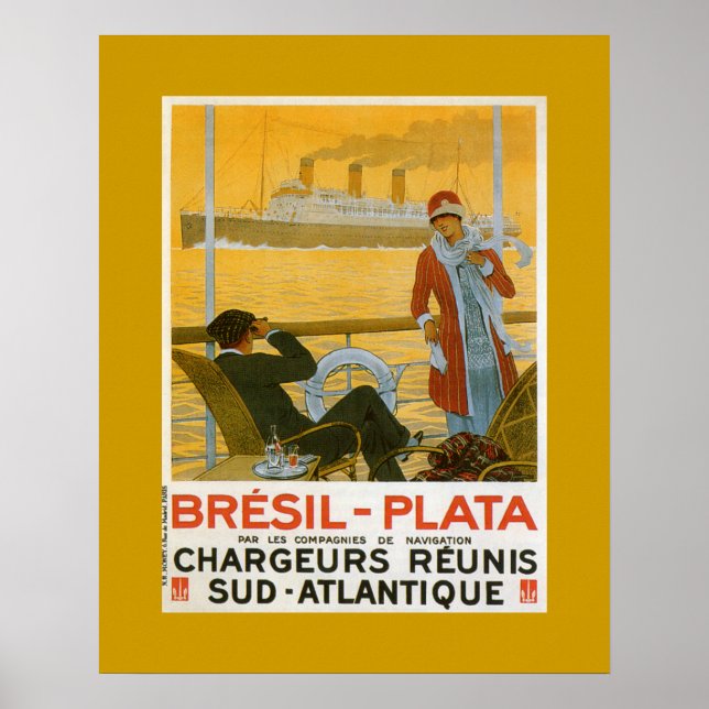 Bresil - Plata Poster (Framsidan)