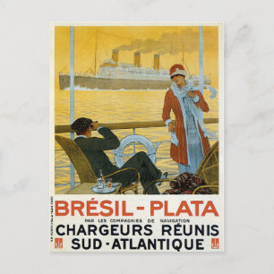 Bresil - Plata Vykort