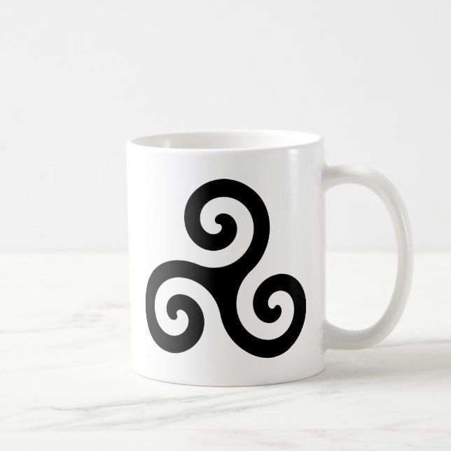 Bretagne / Breizh / Britanny Kaffemugg (Höger)