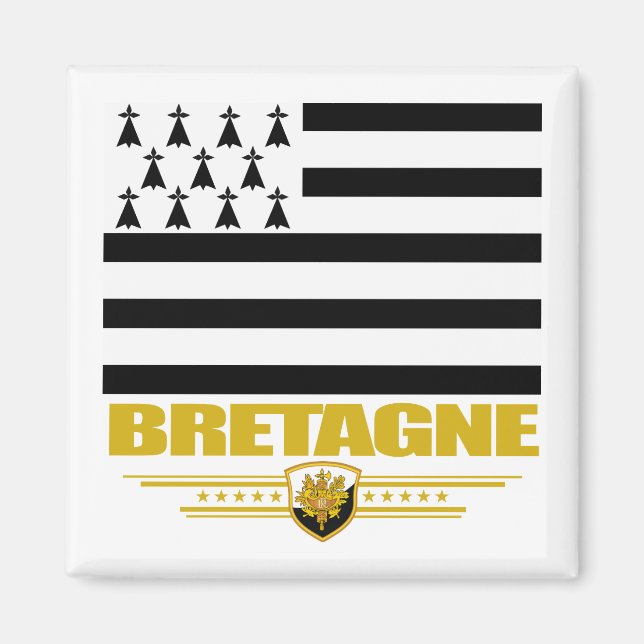 Bretagne (Bretagne) Magnet (Framsidan)