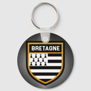 Bretagne flagga nyckelring
