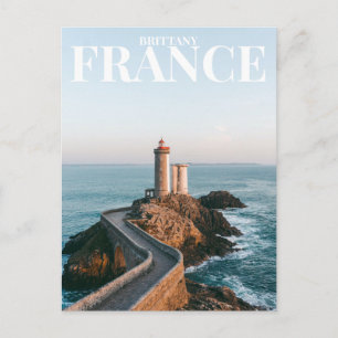 Bretagne, Frankrike fyr Vykort