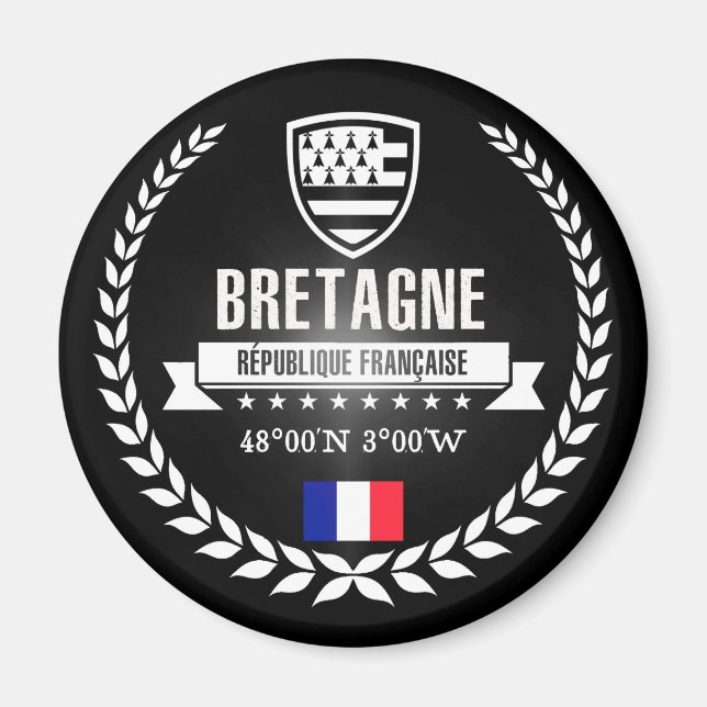 Bretagne Magnet (Framsidan)
