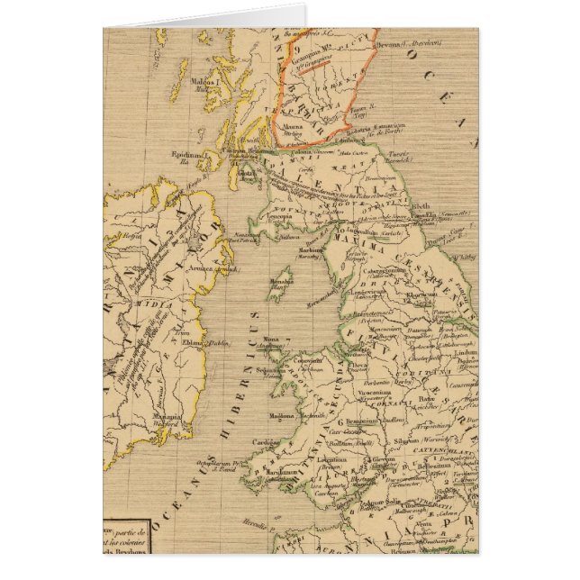 Bretagne Romaine sous Honoriust Hälsningskort (Framsidan)