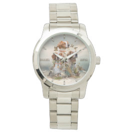 Bretagne spanel, fåglarnas passion armbandsur