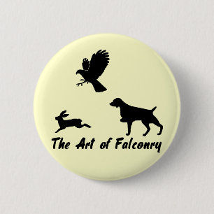 Bretagne spanjor och Falconry Knapp