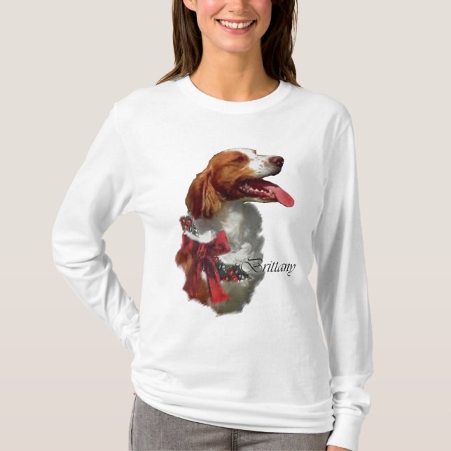 Bretagne Spanska julgåvor T Shirt (Framsida)