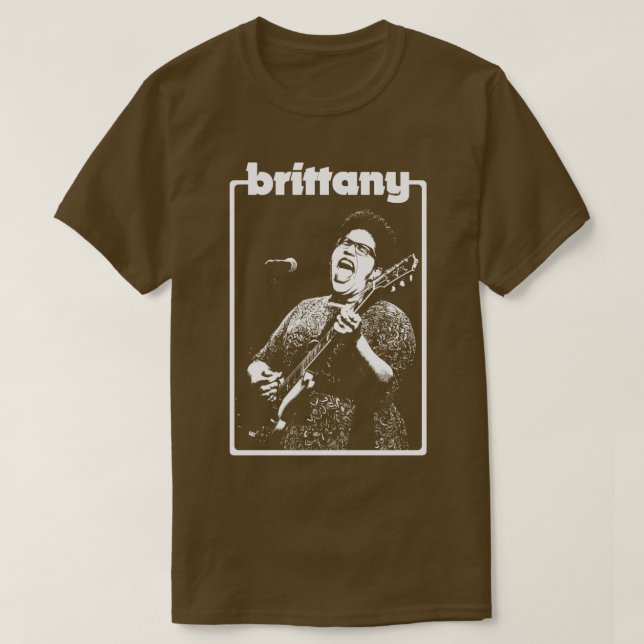 Bretagne Vita stencil T Shirt (Design framsida)