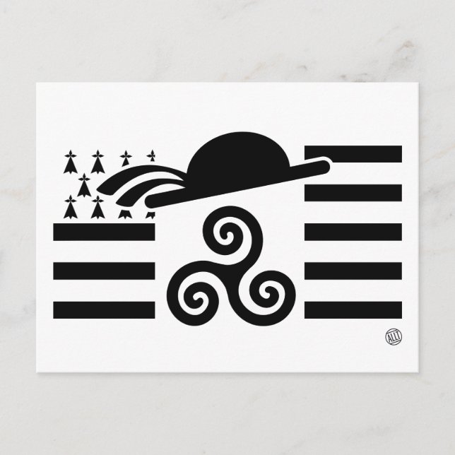 BRETAGNE VYKORT (Framsida)