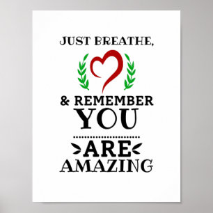 Brethe - Motiverande, inspirerande hem Poster