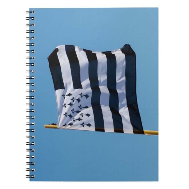 Breton flagga anteckningsbok (Framsidan)