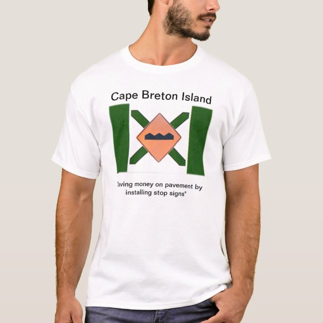 Breton flagga för ny udd tee (Framsida)